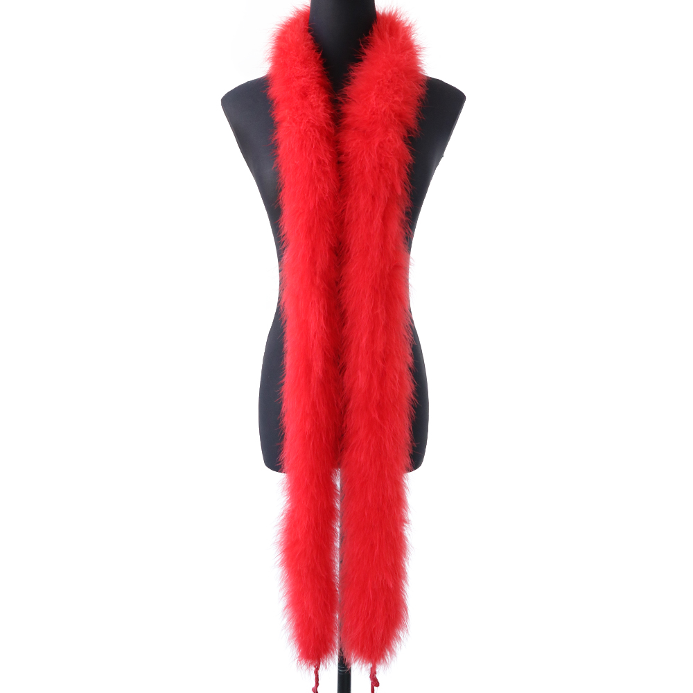 2M 50g Red Fluffy Turkey Marab - Feather Trim Marabou reseña y precio