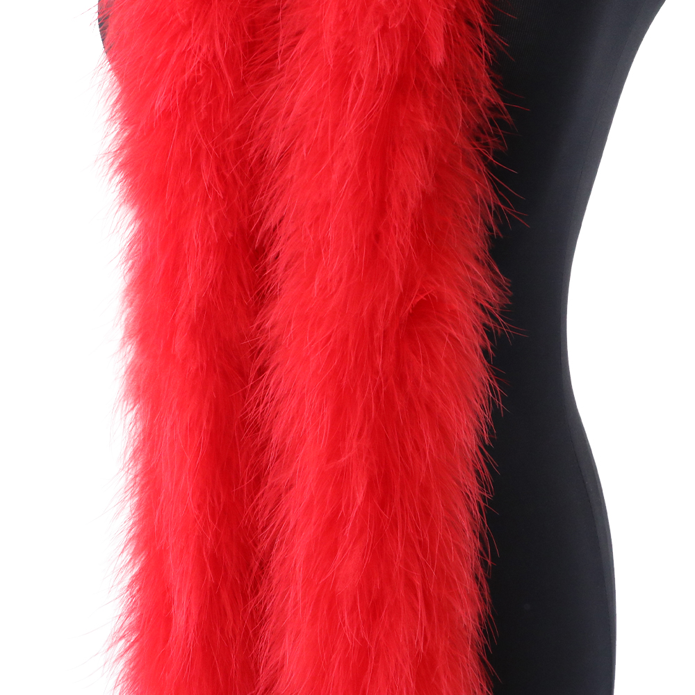 2M 50g Red Fluffy Turkey Marab - Feather Trim Marabou reseña y precio