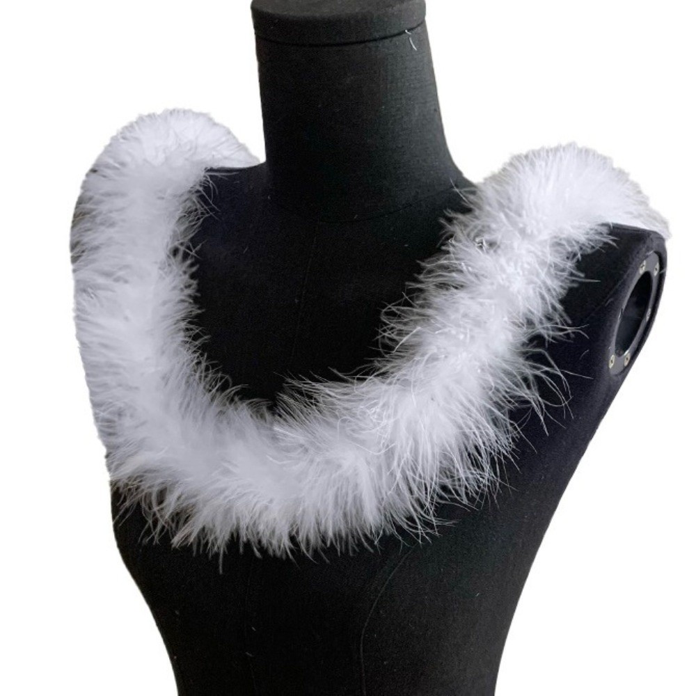 2 Meter Marabou Feather Boa Fa - Feather Trim Marabou reseña y precio