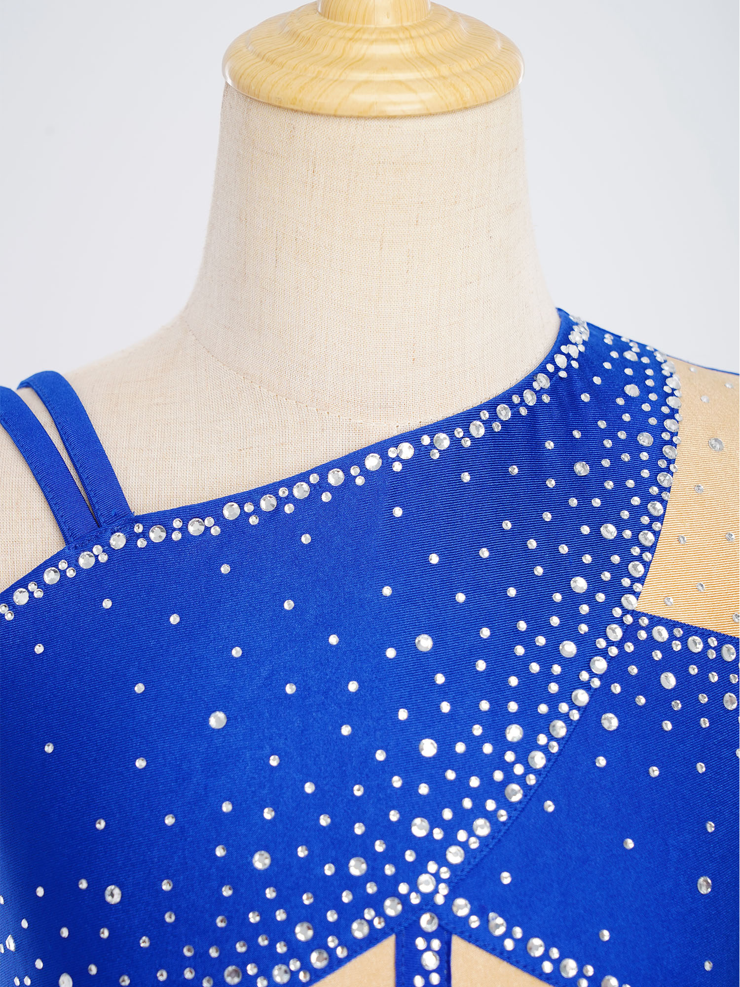 Kid Girls Figure Skating Balle - Rhinestone Banding Trim reseña y precio