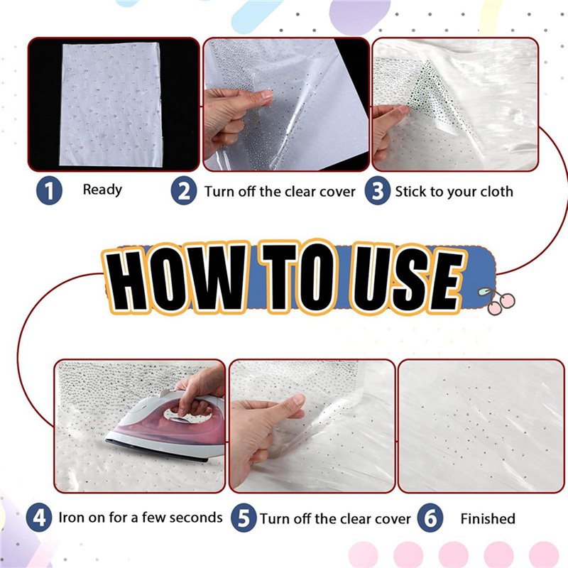 18 Sheets Iron On Rhinestone T - Hotfix Rhinestone Sheet reseña y precio