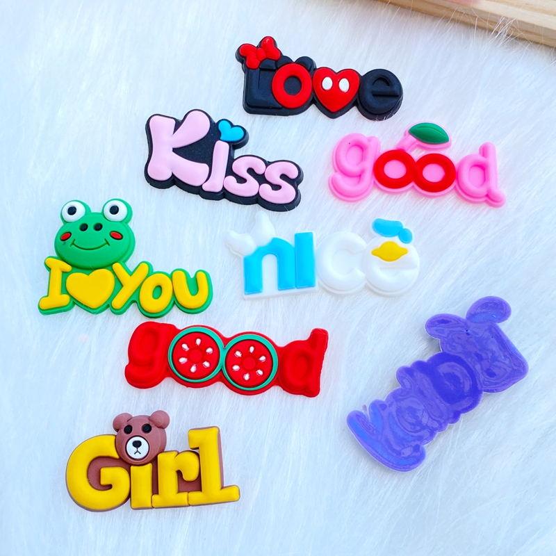 20pcs New Mini Lovely Letters  - Embellishment Glue Craft reseña y precio