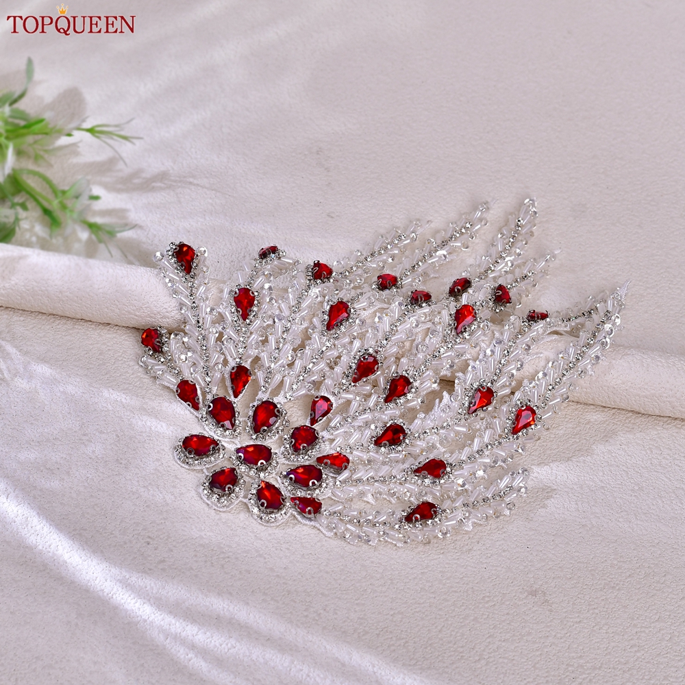 TOPQUEEN Hand-sewn Beaded Tass - Sew On Rhinestone reseña y precio