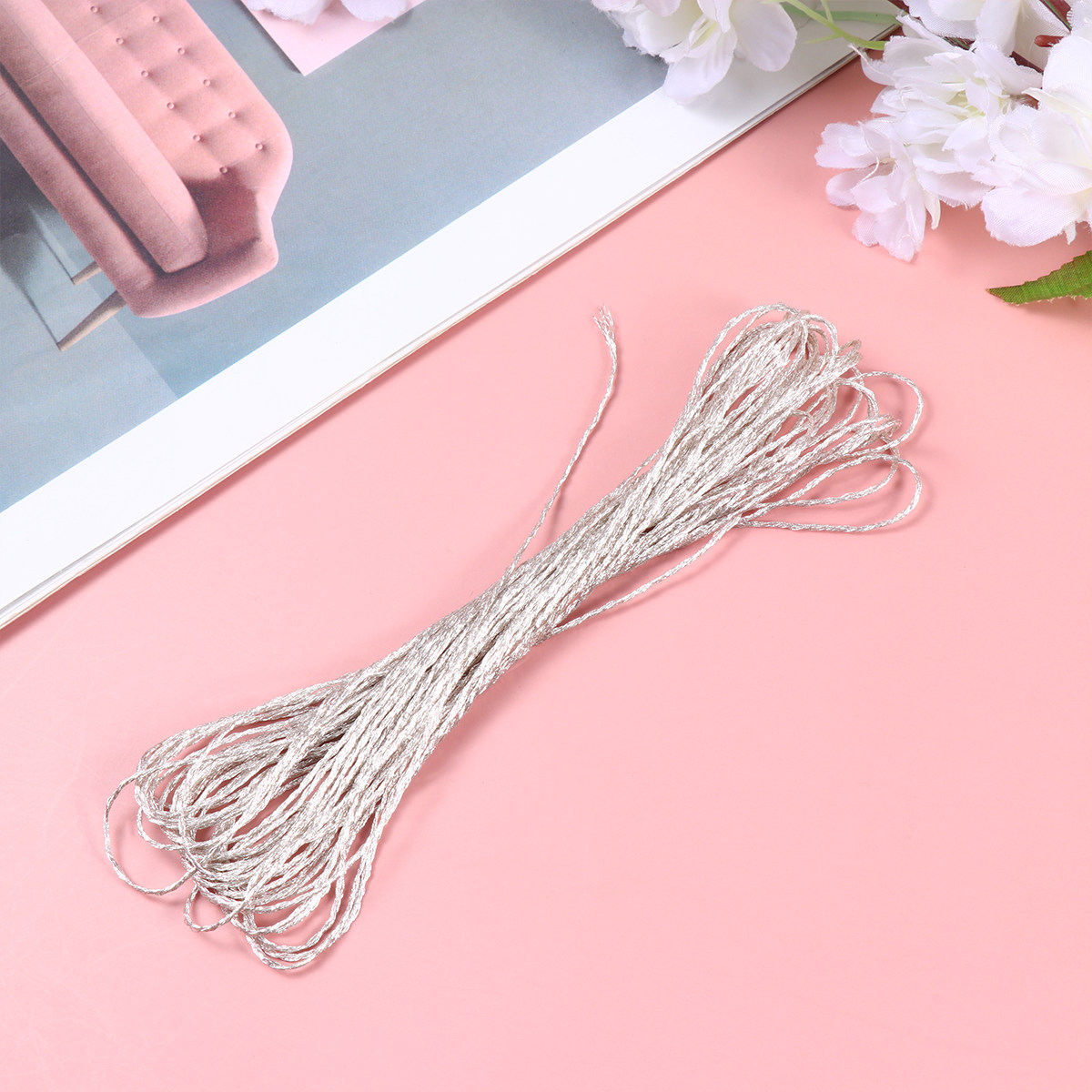 12Pcs Metallic Sewing Thread S - Embroidery Craft reseña y precio