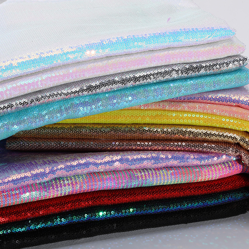 Dense Sequin Glitter Fabric fo - Sequin Fabric Panel reseña y precio