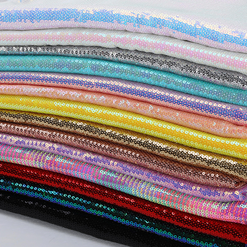 Dense Sequin Glitter Fabric fo - Sequin Fabric Panel reseña y precio