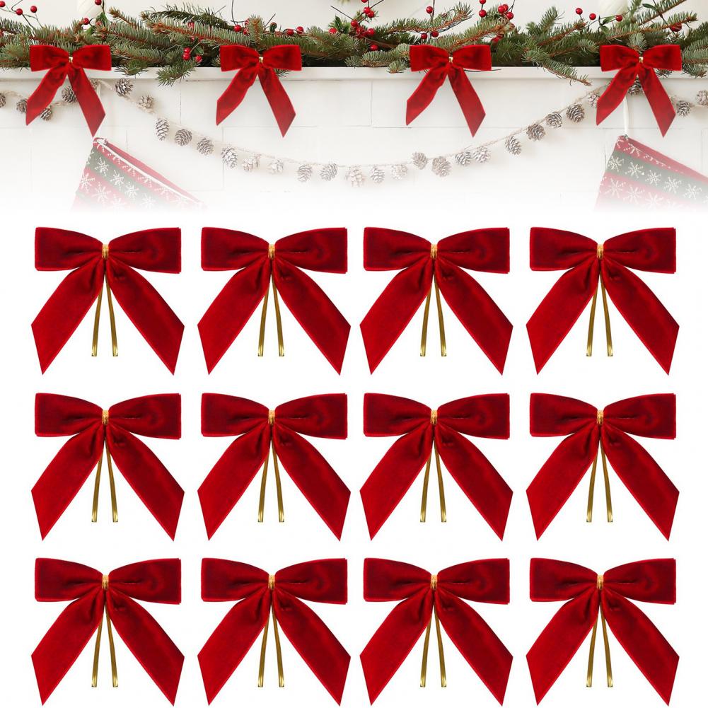 Christmas Bow Embellishment Ch - Christmas Craft Embellishment reseña y precio