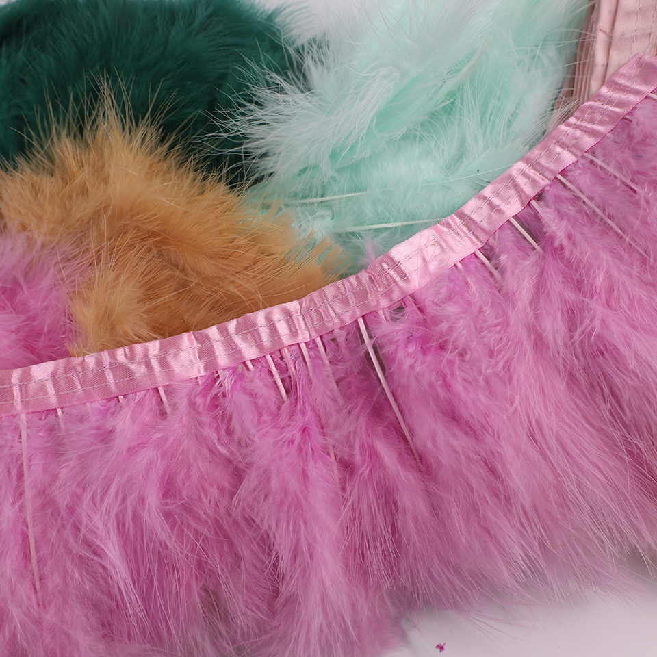 10 Meters Natural Turkey Marab - Feather Trim Marabou reseña y precio