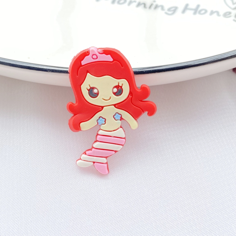 10pcs New Cute Cartoon Mermaid - Embellishment Glue Craft reseña y precio