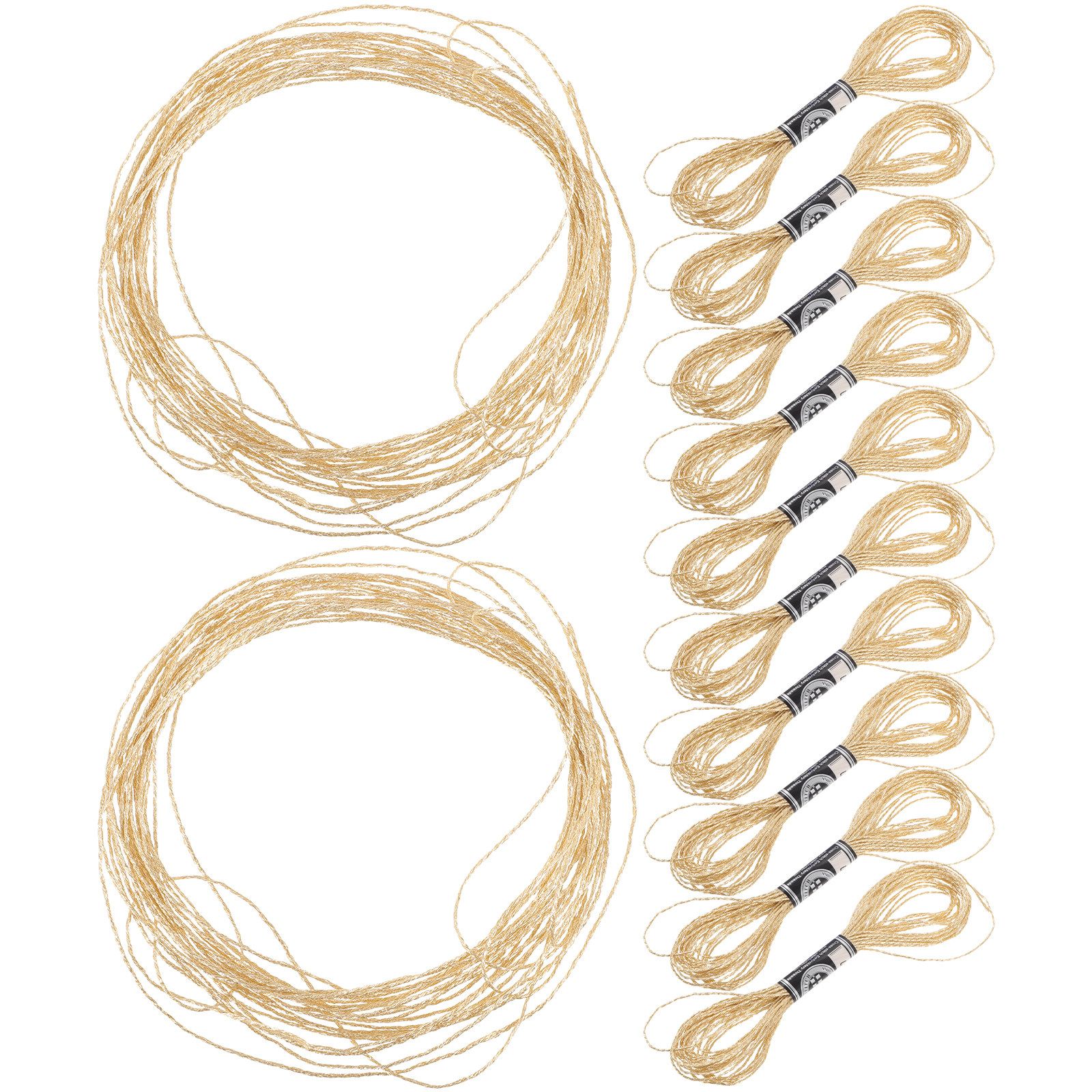 12Pcs Metallic Embroidery Thre - Embroidery Craft reseña y precio