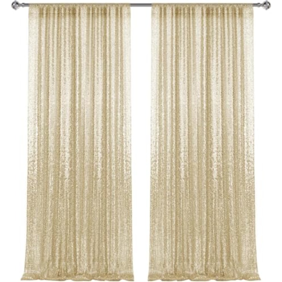 Photography backdrop curtains  - Sequin Fabric Panel reseña y precio