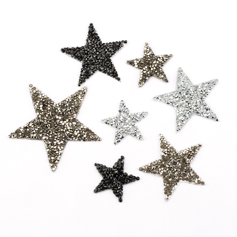 4/6/8cm Hotfix Jet Hematite St - Hotfix Rhinestone Sheet reseña y precio