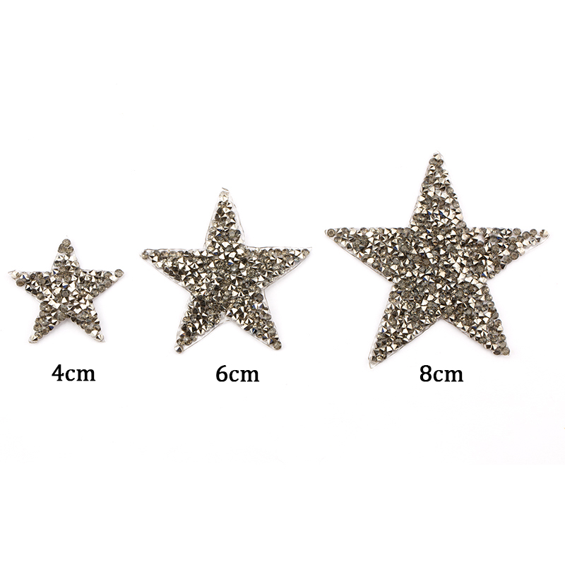 4/6/8cm Hotfix Jet Hematite St - Hotfix Rhinestone Sheet reseña y precio
