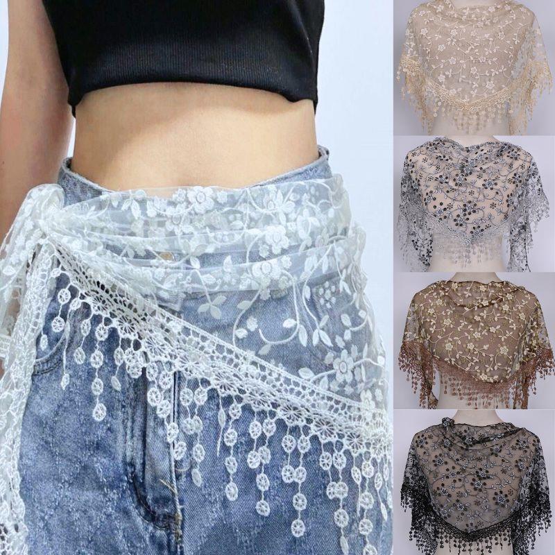 HOT Tassel Shawls Female Scarf - Tassel Fringe Trim reseña y precio