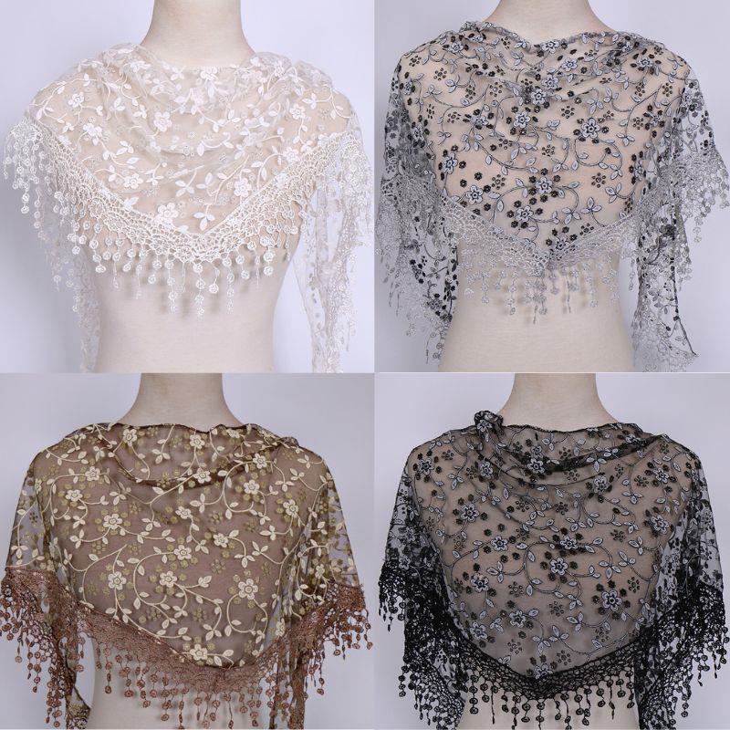 HOT Tassel Shawls Female Scarf - Tassel Fringe Trim reseña y precio