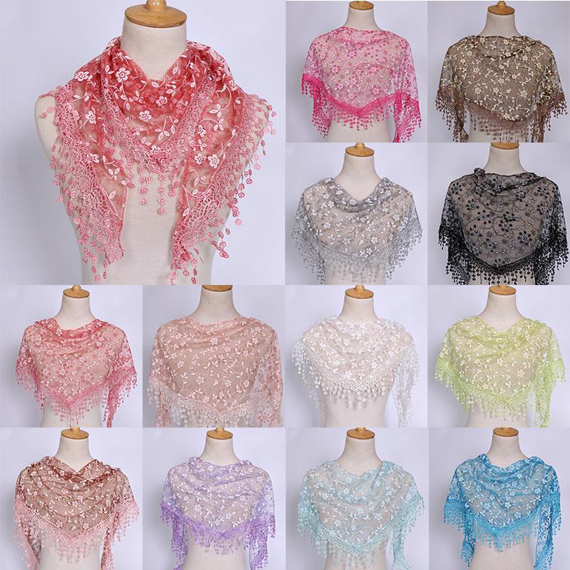 HOT Tassel Shawls Female Scarf - Tassel Fringe Trim reseña y precio