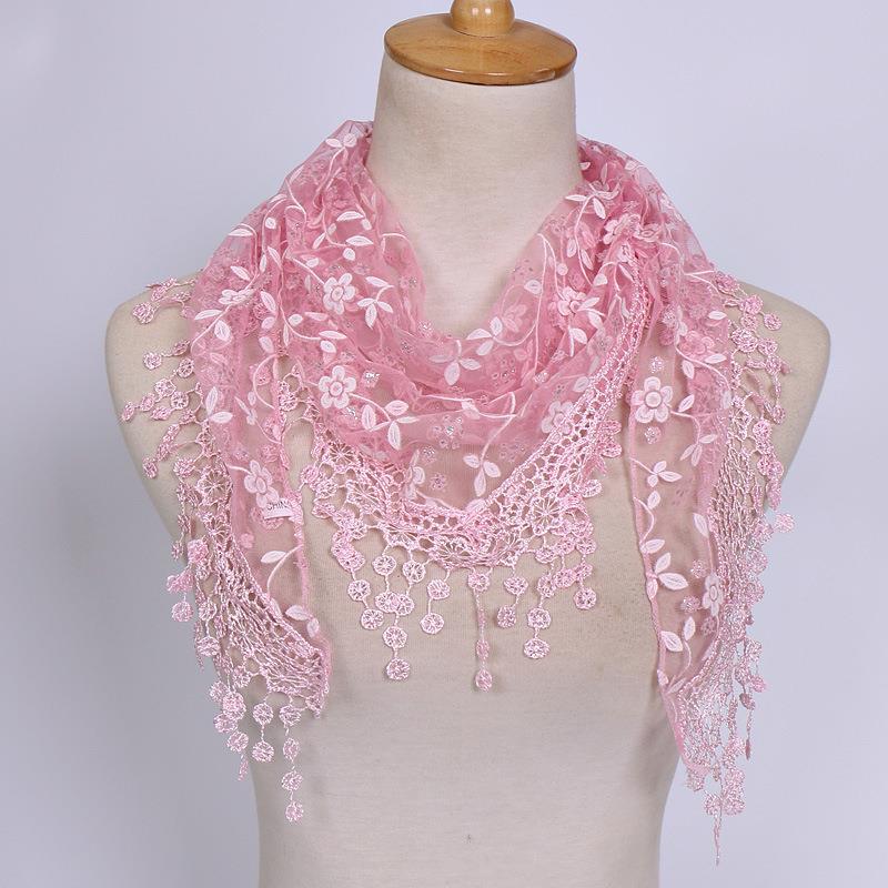 HOT Tassel Shawls Female Scarf - Tassel Fringe Trim reseña y precio