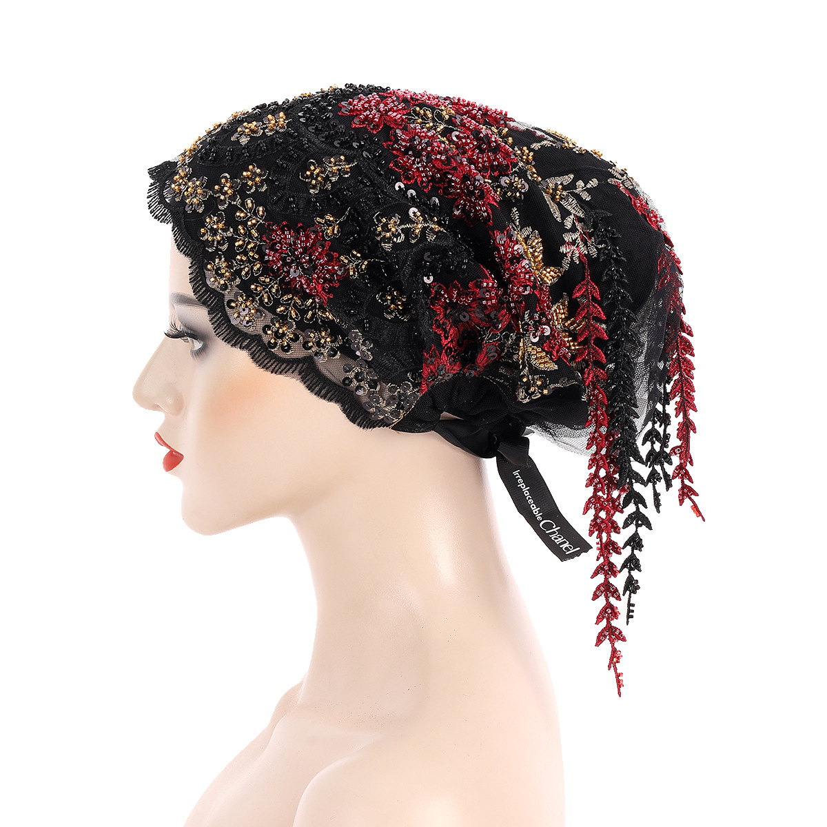 New Ethnic Tassel Headscarf Be - Tassel Fringe Trim reseña y precio