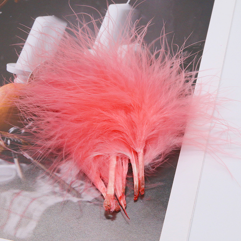 8-12cm Colored Plumas Natural  - Feather Trim Marabou reseña y precio