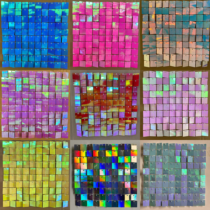 24/30 Square Sequin Panels Gol - Sequin Fabric Panel reseña y precio