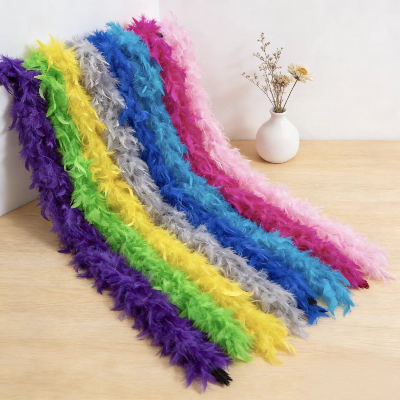 2M Turkey Marabou Feathers Boa - Feather Trim Marabou reseña y precio