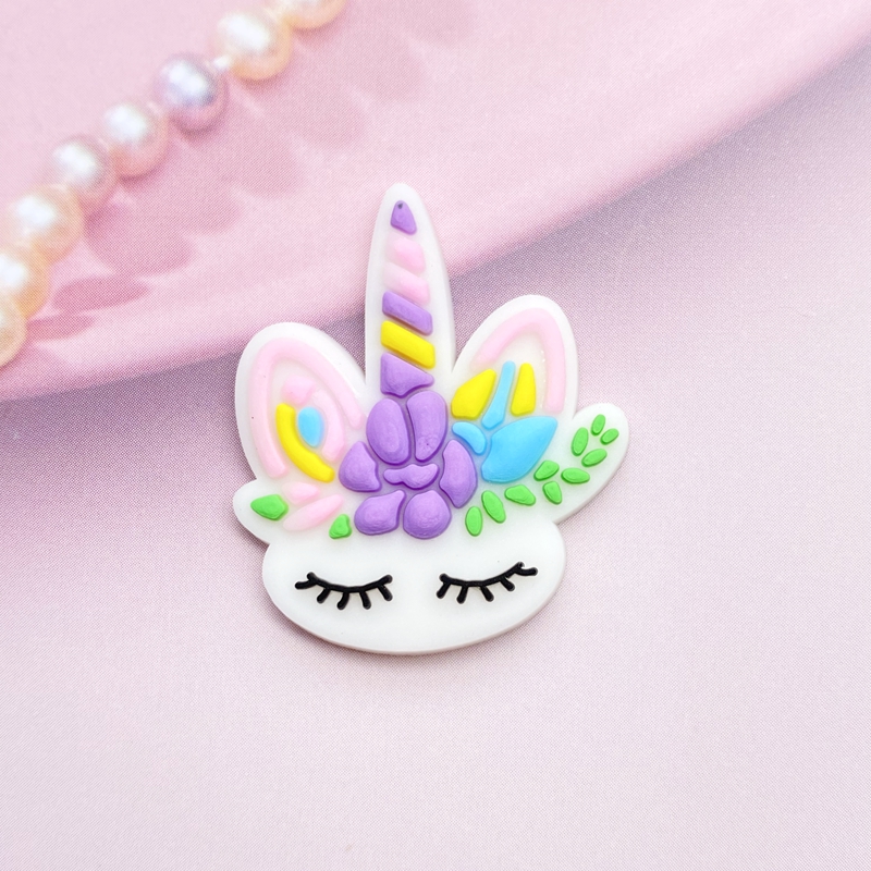 12pcs Cute Mini Unicorn head P - Embellishment Glue Craft reseña y precio