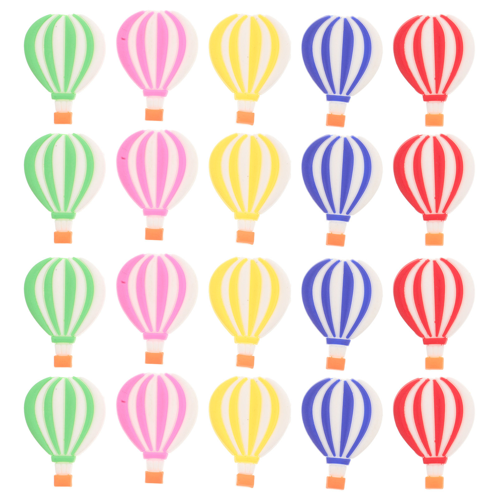 20Pcs Hot Air Balloon Phone Ca - Craft Embellishments reseña y precio