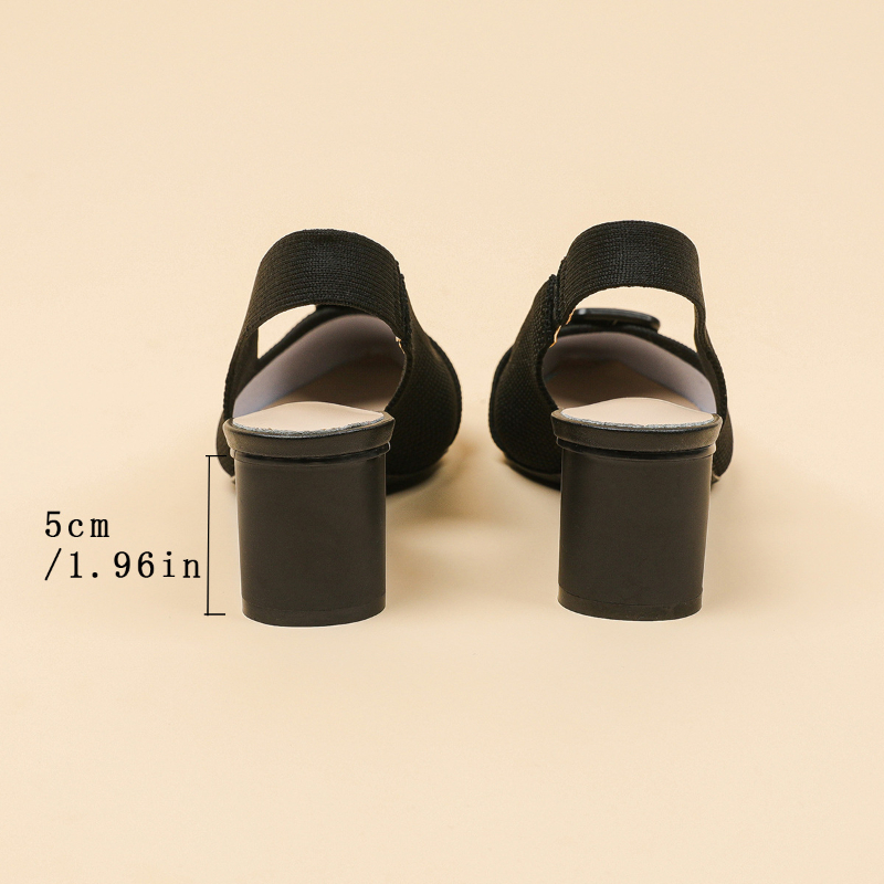 Womens Pointed Toe Knit Hollow - Embellish Knit reseña y precio