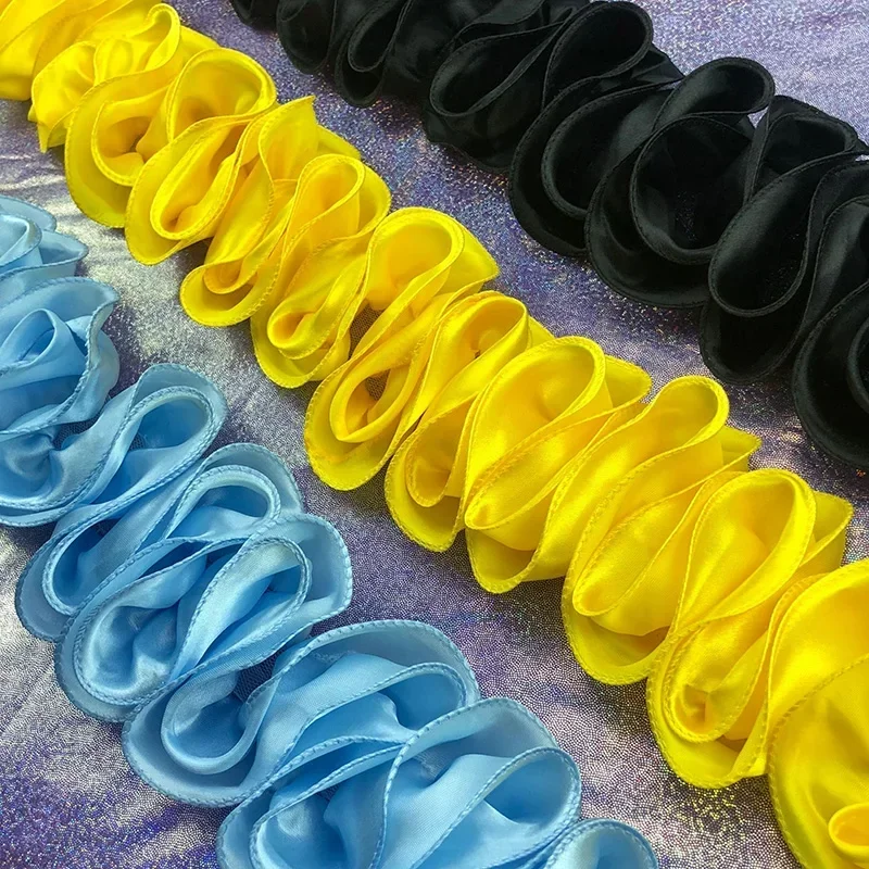 5Yards Pleated Ruffled Trim Sh - Lace Ribbon Trim reseña y precio